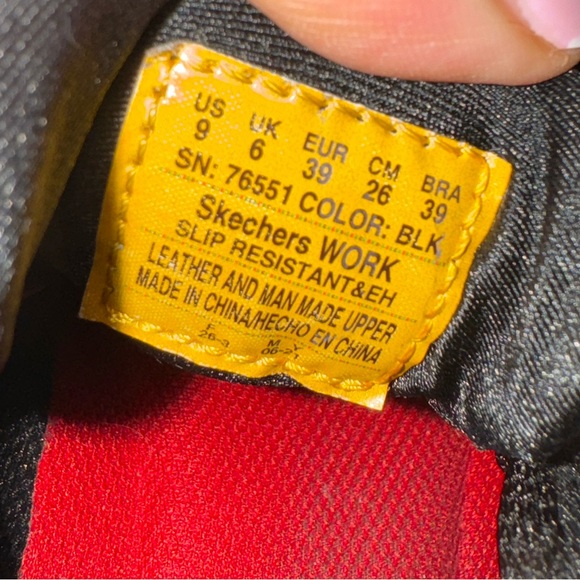 SKECHERS Women’s Work Relaxed Fit Slip Resistant Skech-Air SR Size 9 Color Black - Picture 3 of 15